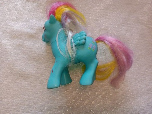 Vintage My Little Pony G1 anni 80 principessa 5 pony occhi scintillanti capelli orpelli - Foto 7 di 16