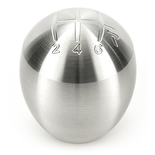 Raceseng Slammer Silver Brushed Gate 3 M12x1.25mm Shift Knob for Subaru ...