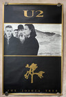 Very Rare Vintage U2 The Joshua Tree Giant Poster ⭐