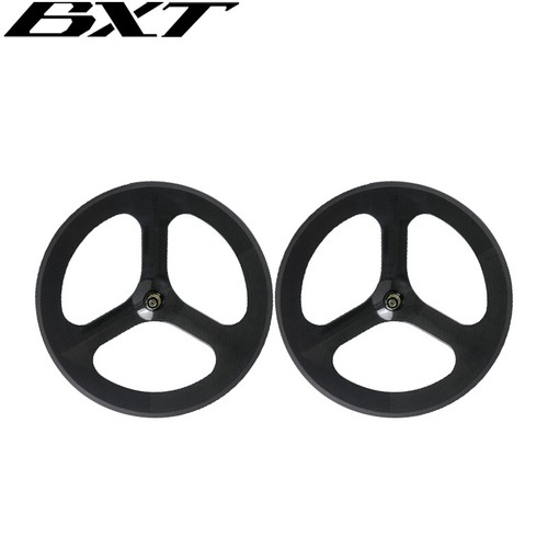 700C Road Bike Carbon Rim Track Fixed Gear Bicycle Disk Disc Road Wheelset - Picture 6 of 12