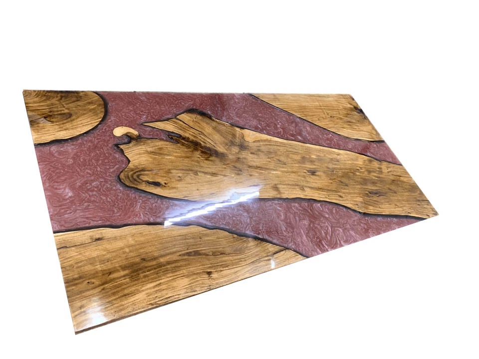 Epoxy Table, Epoxy Coffee Table, Epoxy Dining Table, Live edge Table Epoxy Table - Image 2 of 4