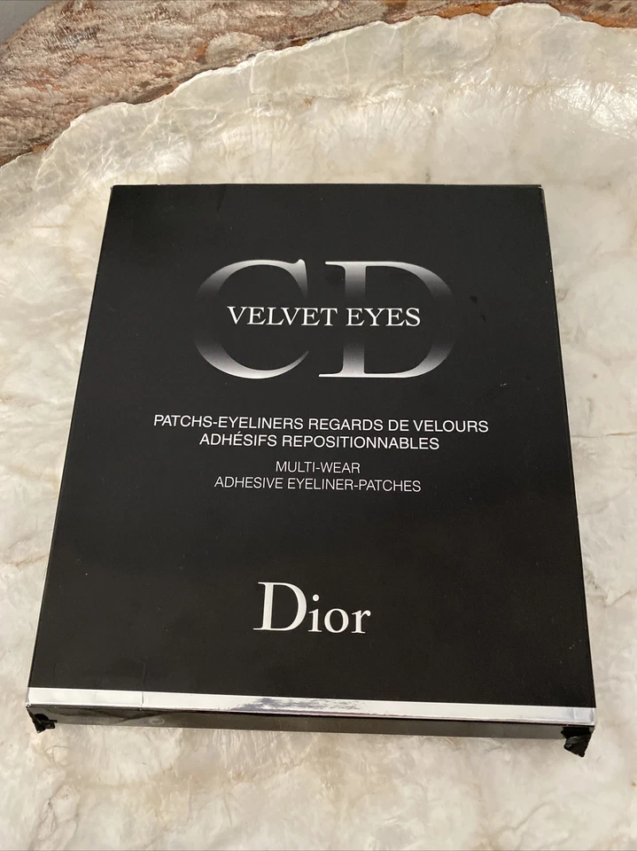 DIOR COUTURE SAMTAUGEN MULTI-WEAR SELBSTKLEBEND SWAROVSKI KRISTALL EYELINER PATCHES