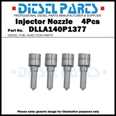 4Pcs Fuel Injector Nozzle DLLA140P1377 for IVECO DAILY 3.0D 0445120036 504047895