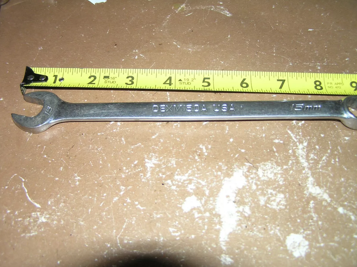 Snap On 15MM Standard Length Combination Wrench OEXM150A New