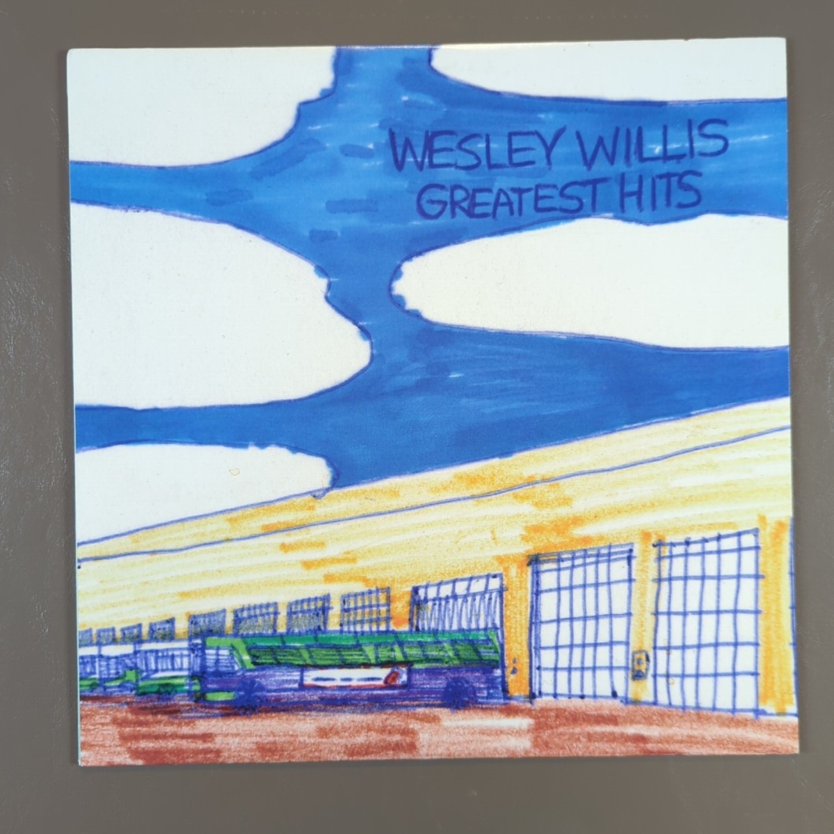 Wesley Willis Greatest Hits Original Vinyl Record 1995. RARE