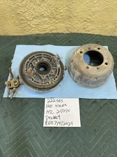 1985 Honda ATC 250 SX rear brake drum housing assembly 222