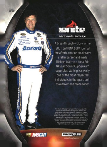 2012 Press Pass Ignite Racing base and Inserts - Pick from list - PYC - Picture 76 of 216