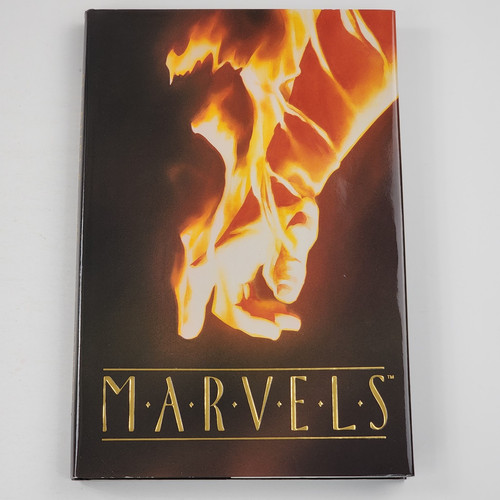 Marvels Deluxe Signed & Numbered Hardcover Ltd Ed HC 1994 Alex Ross & Busiek - Picture 1 of 8