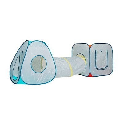 Туннель со светодиодной подсветкой Смех и рев + площадка для игры в мяч