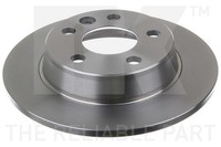 2X NK Bremsscheibe 202546 FüR Seat Ford Sharan Alhambra VW Galaxy 7M8 7M9 7M6 1