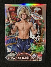 Shavkat Rakhmonov Titans Case Hit 🔥 2025 Topps Chrome UFC #TNS-9 SP