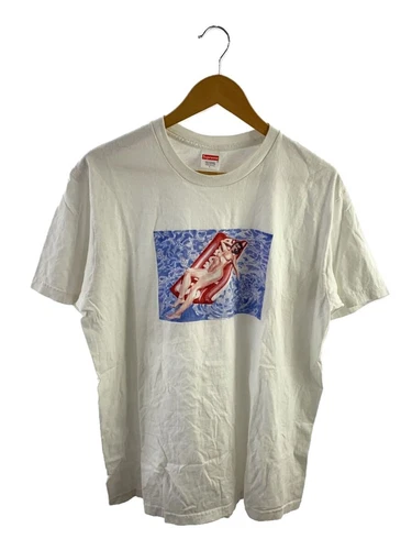 T shirt Supreme blanc L occasion
