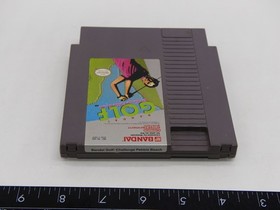 Authentic Bandai Golf Challenge at Pebble Beach Nintendo NES Game 1988  1989