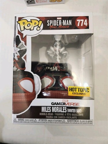 Funko Pop! Vinyl: Marvel - Miles Morales (Winteranzug) 774 - Hot Topic Exclusive