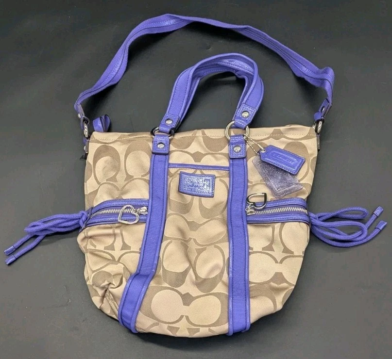 Coach Poppy Medium Denim Exterior Bags & Handbags for Women for