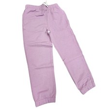 Hanna Andersson Sweatpants Kids 8 130 Purple Cotton Joggers French Terry Solid