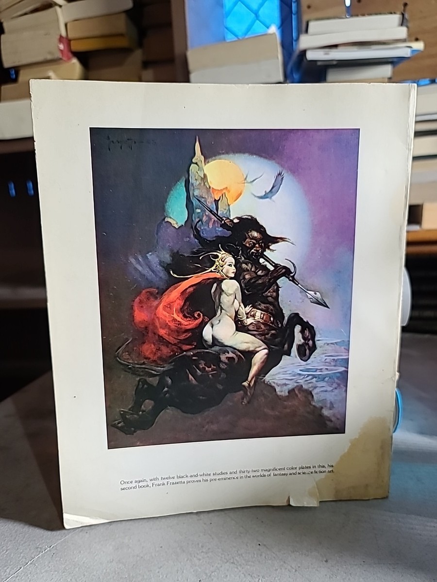 Frank Frazetta Book Two 1979 Vintage Softcover Fantasy Art Pan