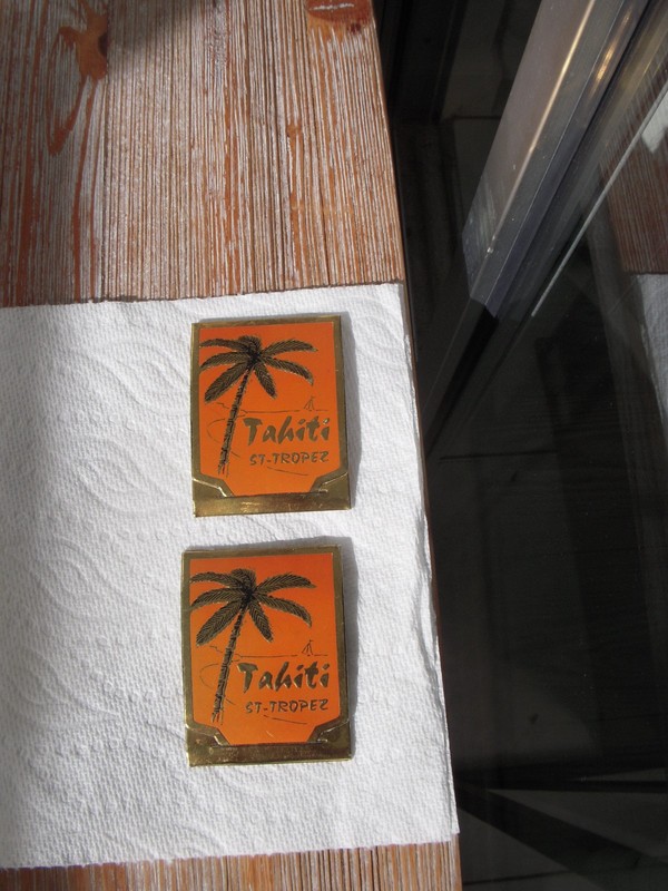 Vintage 1973, 2 Mini Sewing Kits From Tahiti Saint-Tropez, Tahiti Hotel/Beach