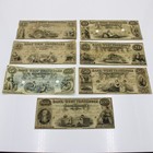 1861-1862 Bank of West Tennessee Notes $1 $5 $10 $20 $50 $100 Lot of 7 #C854-3 — photo 1