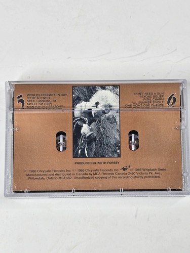 1986 Billy Idol Whiplash Smile (Cassette) Vintage Rock Punk Boombox Hair Band - Imagen 3 de 6