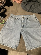 Vintage Lee Brand Denim Shorts Size 36 Men's