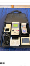 Nintendo Game Boy Grey Handheld Bundle w/ Case, Games & Accessories