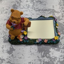 Disney Store Simply Winnie the Pooh "Poohs Garden" Desktop Sticky Note Holder