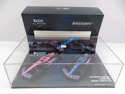 1:43 Minichamps 447233131 BWT Alpine A523 Esteban Ocon Bahrain Miami GP 2023
