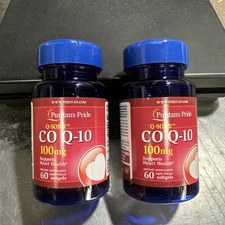Puritan's Pride CoQ10 100 mg 2X60 USA Q-Sorb™ Coenzyme