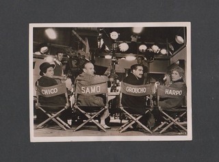 Vintage GROUCHO HARPO SAMO CHICO Marx Brothers "Press Photo" 1935