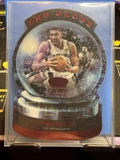 💥✨2021-22 Panini Crown Royale - Sno Globe Tim Duncan #19 Asia Red✨💥