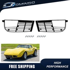 Pair Front Lower Grille Lh Rh 345487 345488 Fits 1975-1979 Corvette C3 Pair Front Lower Grille Lh Rh 345487 345488 Fits 1975-1979 Corvette C3
