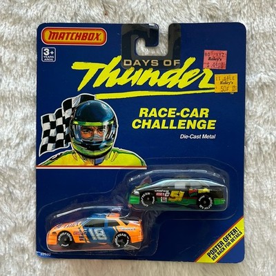 VTG Matchbox Days of Thunder COLE TRICKLE #51 Mello Yello #18 Hardees 2 pack HTF