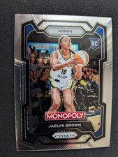 2024 Panini Prizm Monopoly WNBA # 15 Jaelyn Brown RC - Dallas Wings (NM)