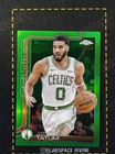 2025-26 TOPPS CHROME JAYSON TATUM #49 GREEN REFRACTOR /99 (WN