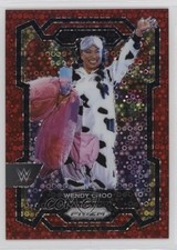 2024 Panini Prizm WWE Red Under Card Prizm 2/99 Wendy Choo #155 0t2