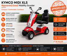 💥Kymco Midi XLS 8MPH Road Mobility Scooter | Warranty | Nationwide Delivery💥