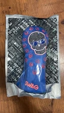 Swag Golf DGAP Elephant Skull Driver Cover Lava Blue Sold Out