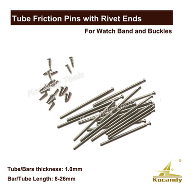 #ad Tube Friction Pin Pressure Bars Pins amp; Rivet Ends for Watch Band Clasp Straps Bu $20.99