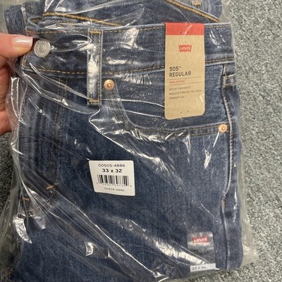 Levi's 505 Size Regular Size 33*32 Jeans - Blue New