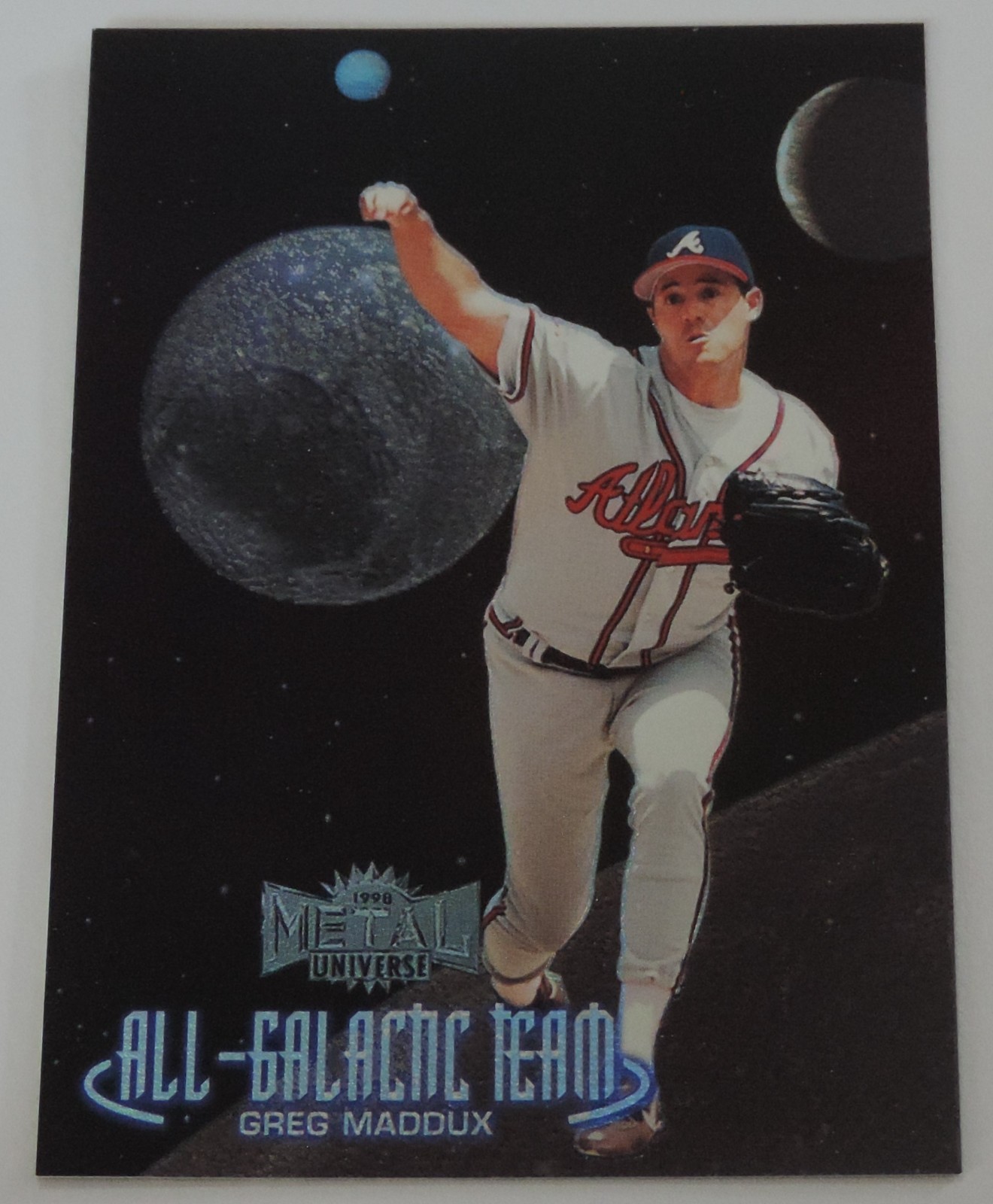 1998 METAL UNIVERSE GREG MADDUX ALL-GALACTIC TEAM SP INSERT RARE L@@K