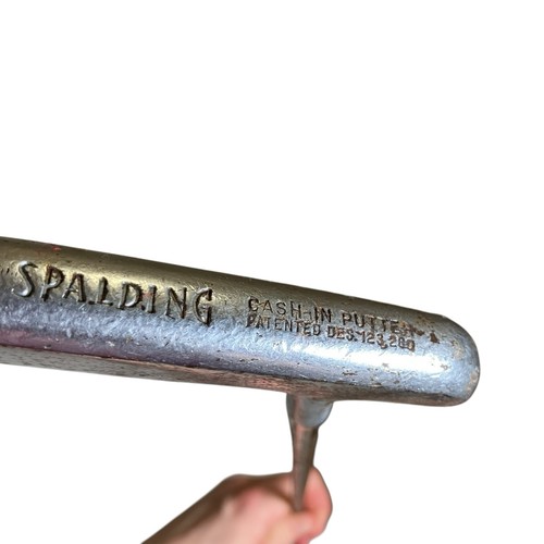 Vintage Spalding Cash-In Putter – Blade Style – 35.5” Steel Shaft - Picture 3 of 16