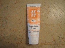 Hello Bello Diaper Rash Cream Vegan Cruelty-Free Zinc Oxide 4oz S63