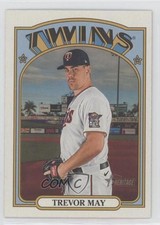 2021 Topps Heritage Trevor May #350 0ka4
