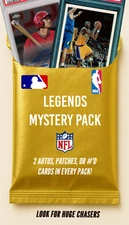 Premium Mystery Chaser Pack-20 Hits Guaranteed-2 Autos, #'d, or Relics Per Pack