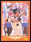 1988 Score Rookies & Traded #103T Craig Biggio RC Rookie Card Houston Astros