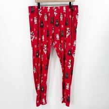 Slumber by Munki Munki Star Wars Pajama Pants Women's Size XXL Sleep Christmas