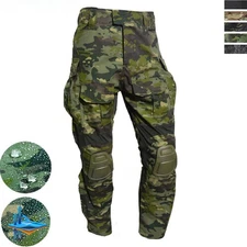 US Army Mens Tactical Pants Military GEN3 Combat Waterproof Camo Casual Trousers