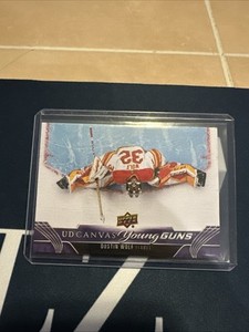 2023-24 Upper Deck Series 1 - Ud Canvas Young Guns Dustin Wolf #C109 (RC)