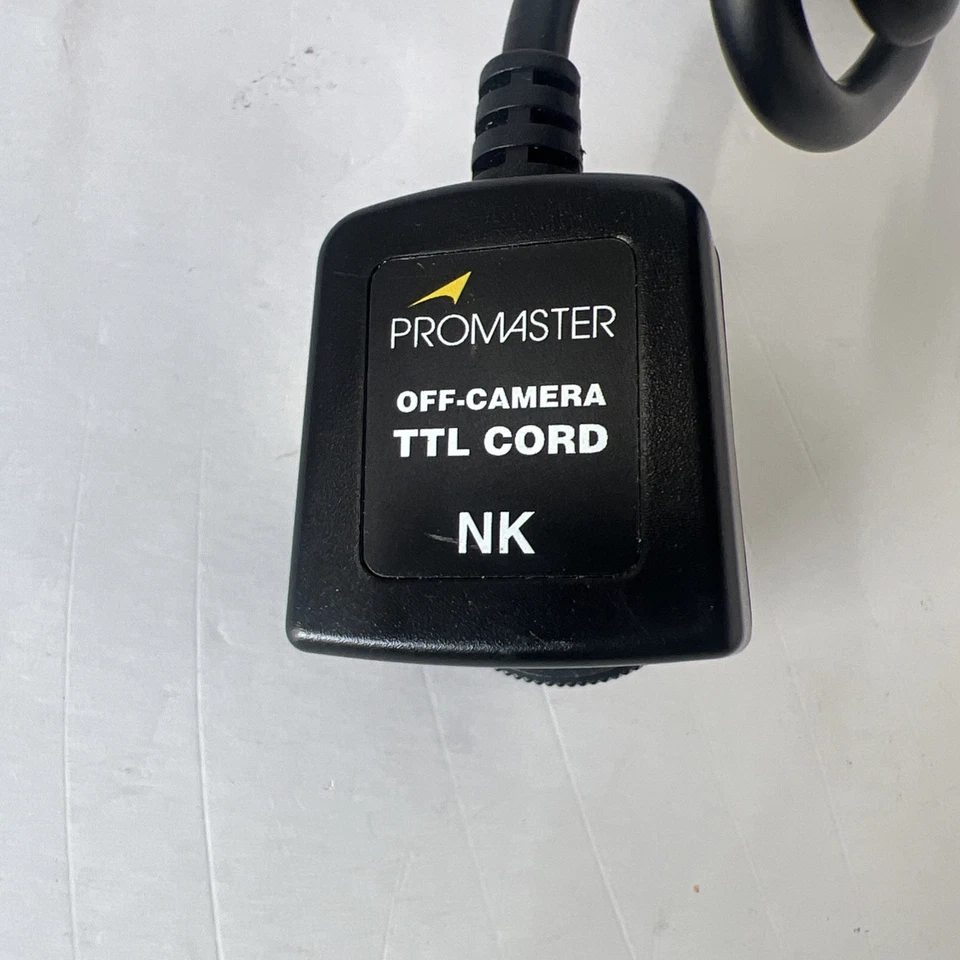 Promaster Off-Camera TTL 线 NK 适用于尼康 35 毫米胶片相机 — 第 2/4 张图片